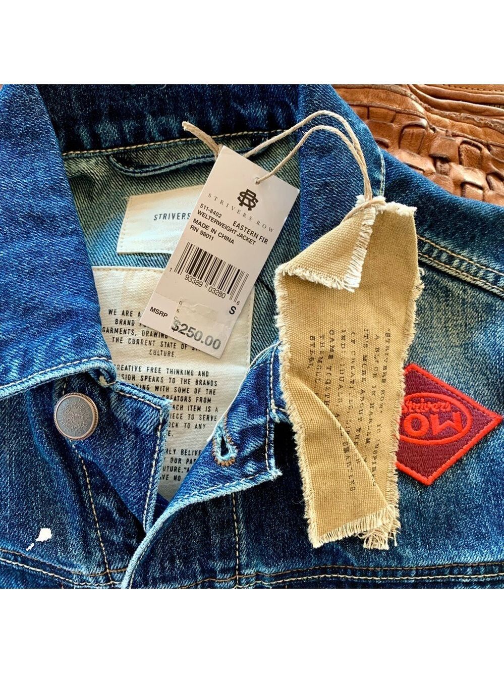 STRIVER’S ROW Denim Boxing Jacket - Picture 6 of 6